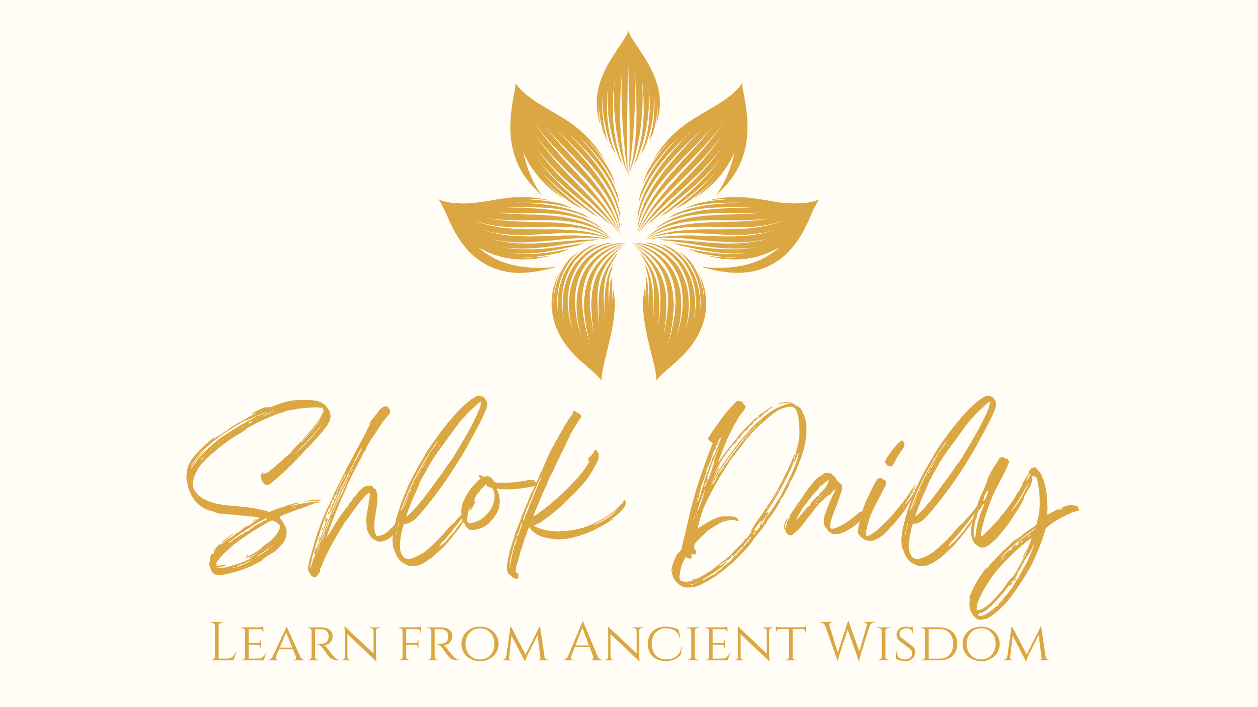 Shlok Daily Logo